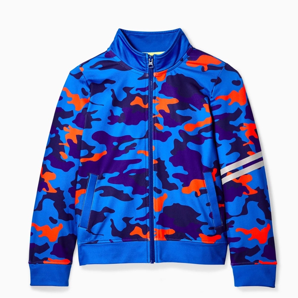 Rockets of Awesome Camo Tech Track Jacket (Boys Size 8)